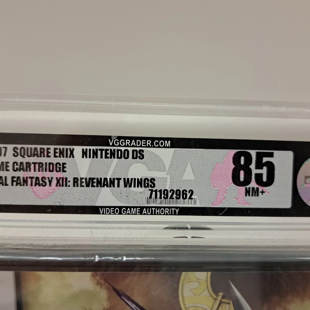 Brand New Sealed Nintendo DS Final Fantasy XII 12 Revenant Wings Graded VGA 85 F